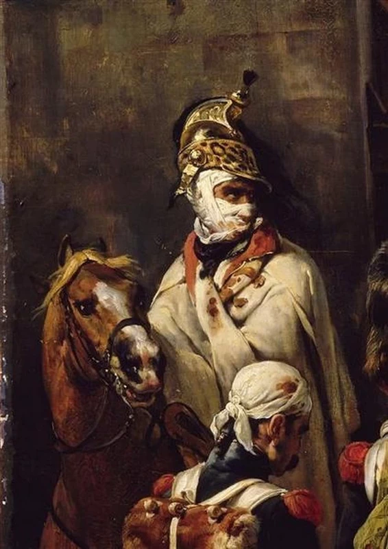  72-La barricata di Clichy, il maresciallo Moncey impartisce ordini al colonnello Claude Odiot-dettaglio 